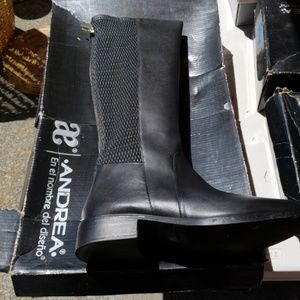 Brand new nevera worn knee high boots